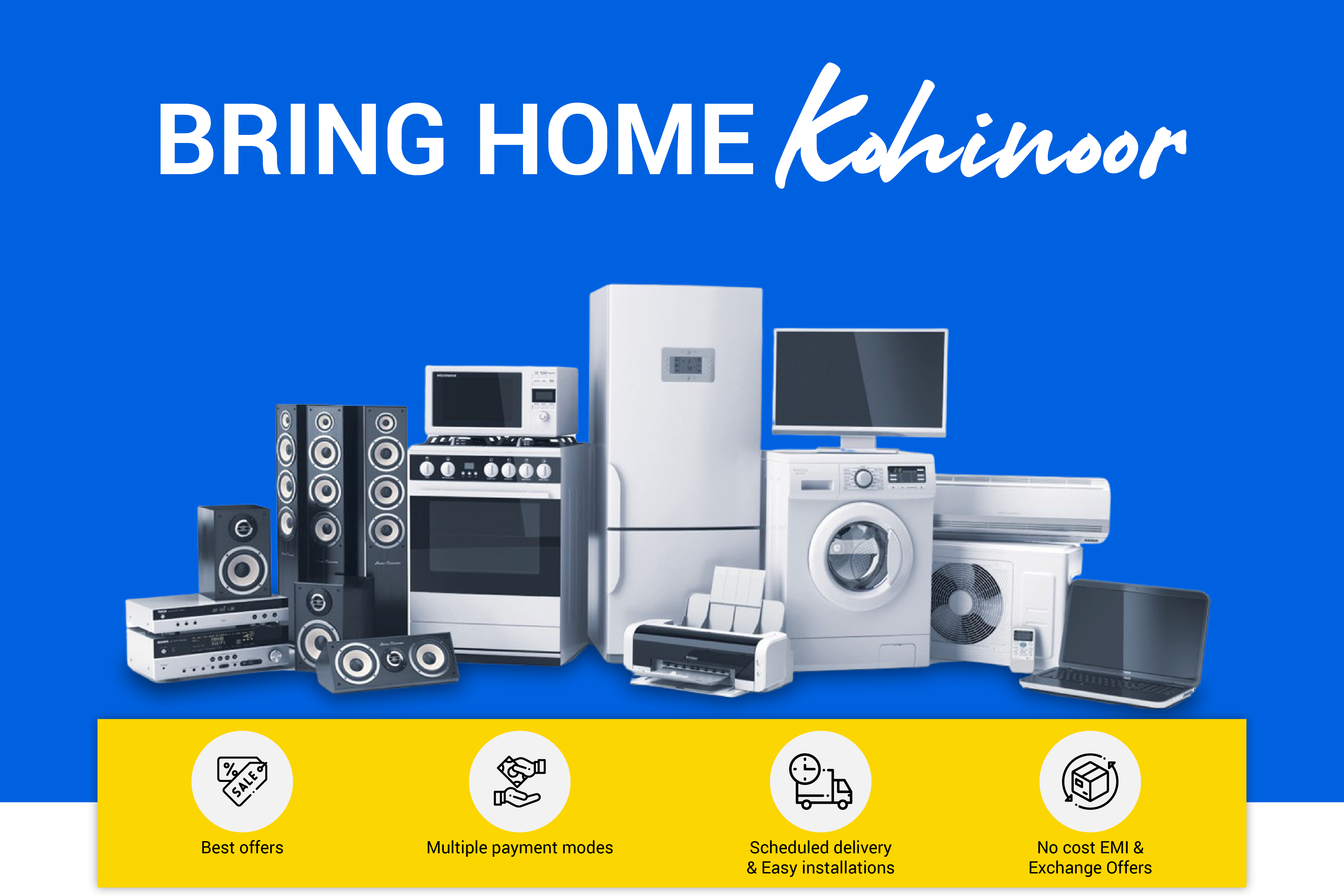Online Shopping Store India I Kohinoor Electronics Mumbai,Thane & Pune